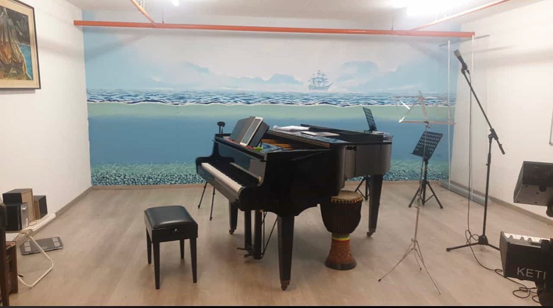 Murales scuola di musica Murales scuola di musica