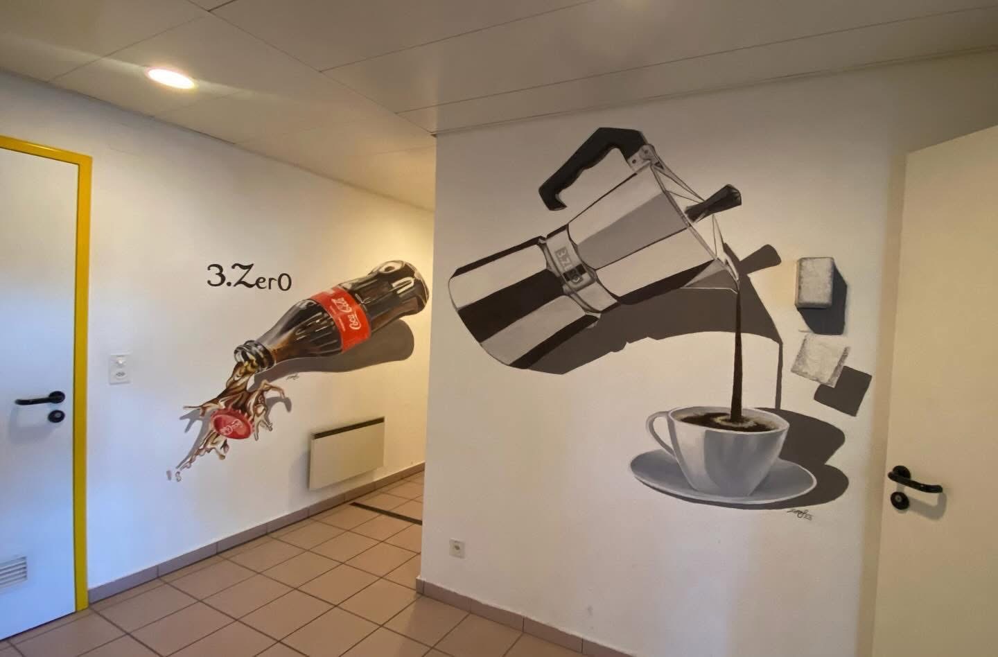 Murales snack bar Ponte Tresa Murales snack bar Ponte Tresa