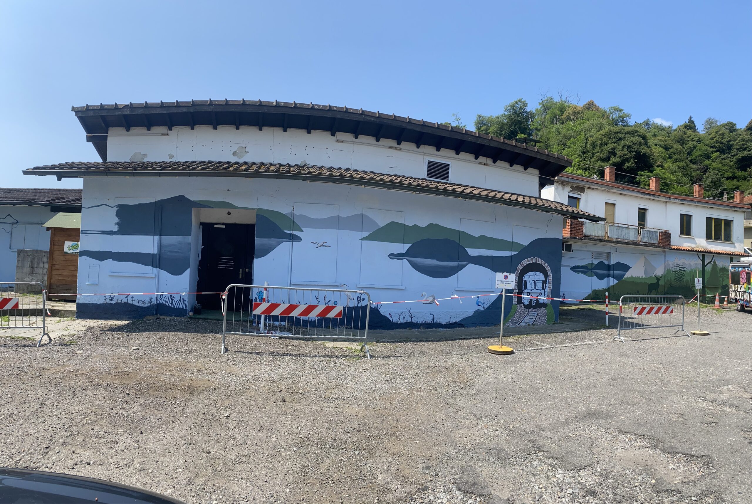 Murales stabile cantonale Agno Murales stabile cantonale Agno