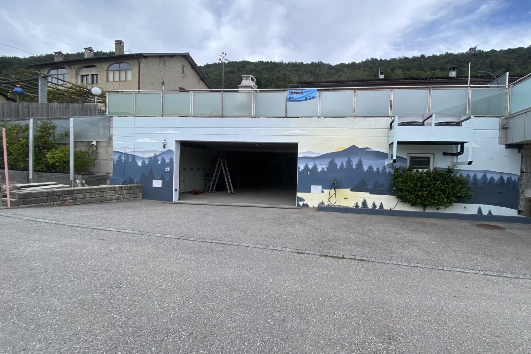 Murales garage Sessa Murales garage Sessa